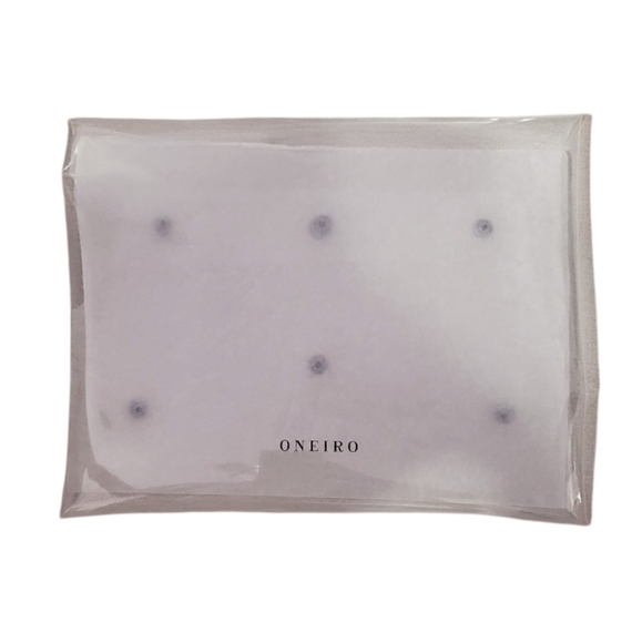 New ONEIRO Clear Multipurpose Clutch Waterproof Travel Pouch 8" x 10" - Picture 1 of 2